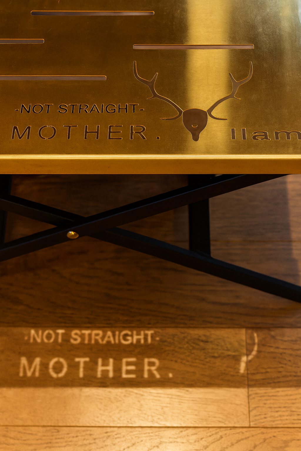 【ご予約・数量限定ダブルネーム】llama × MOTHER アウトドアテーブル “Revolution Nine”