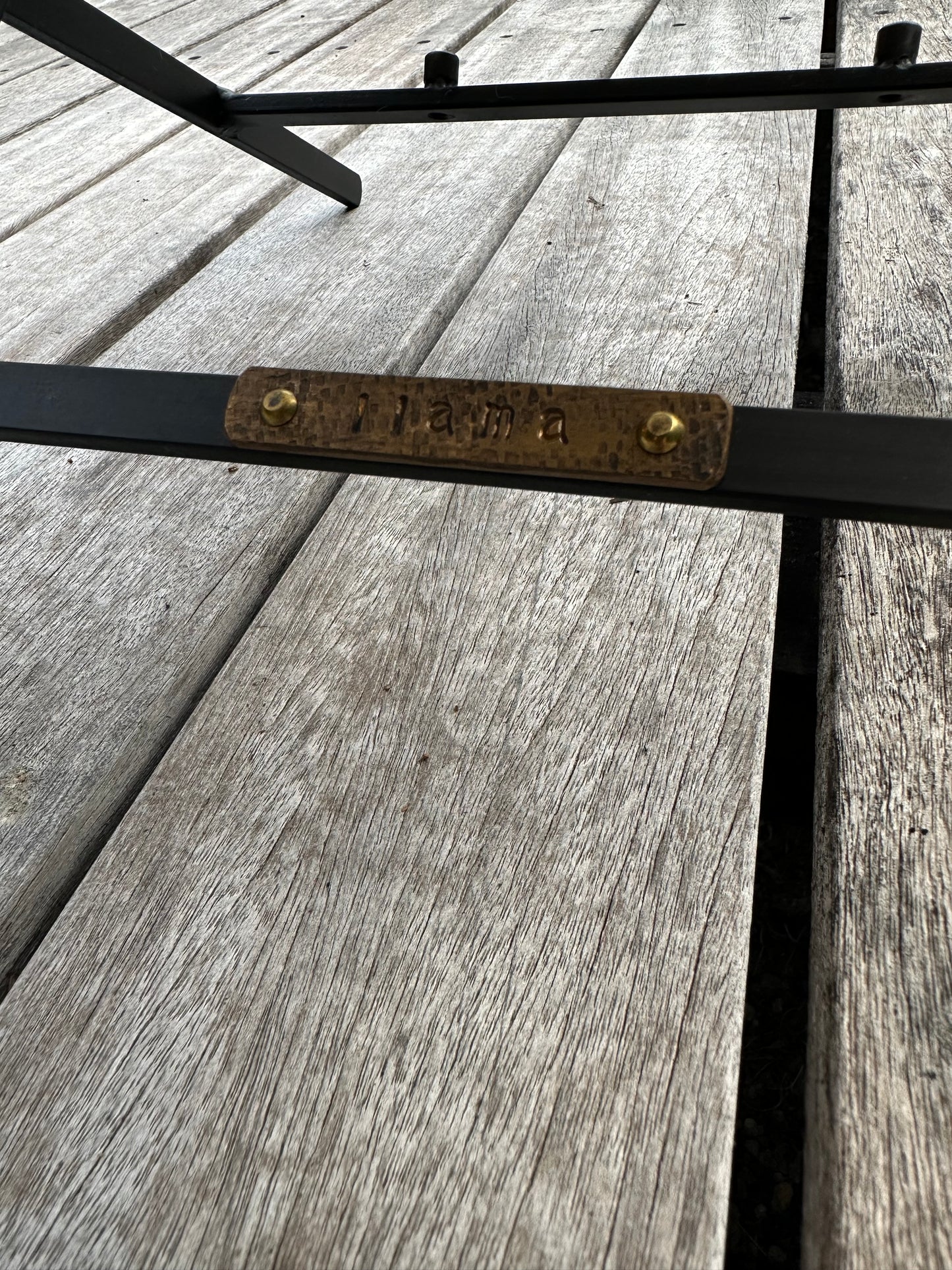 【ご予約・数量限定ダブルネーム】llama × MOTHER アウトドアテーブル “Revolution Nine”