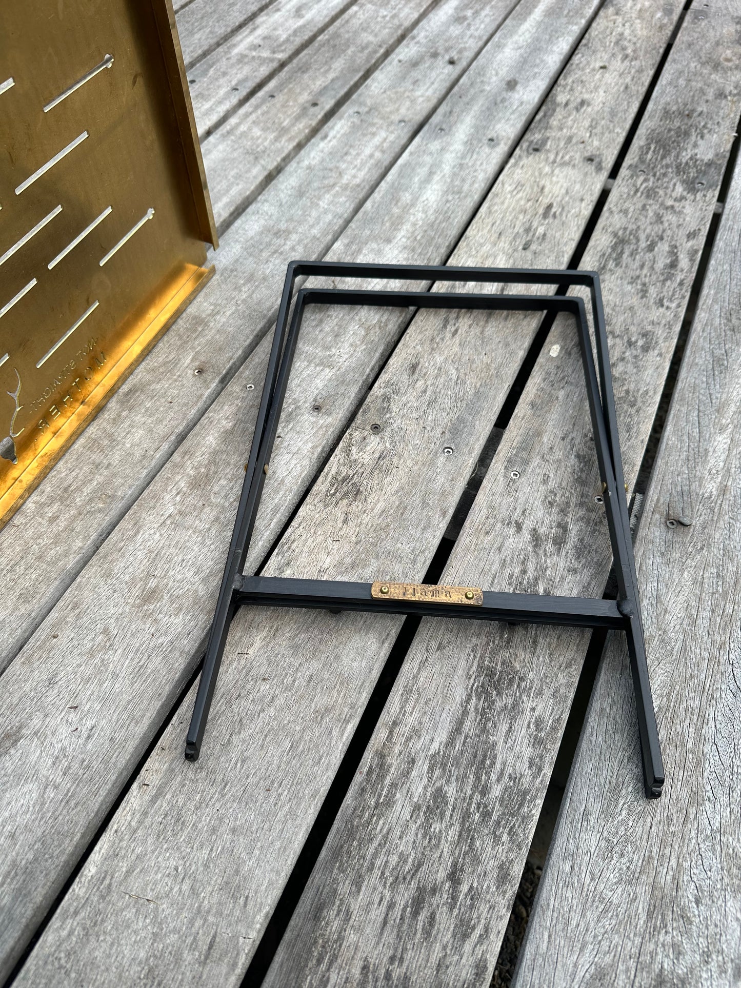 【ご予約・数量限定ダブルネーム】llama × MOTHER アウトドアテーブル “Revolution Nine”