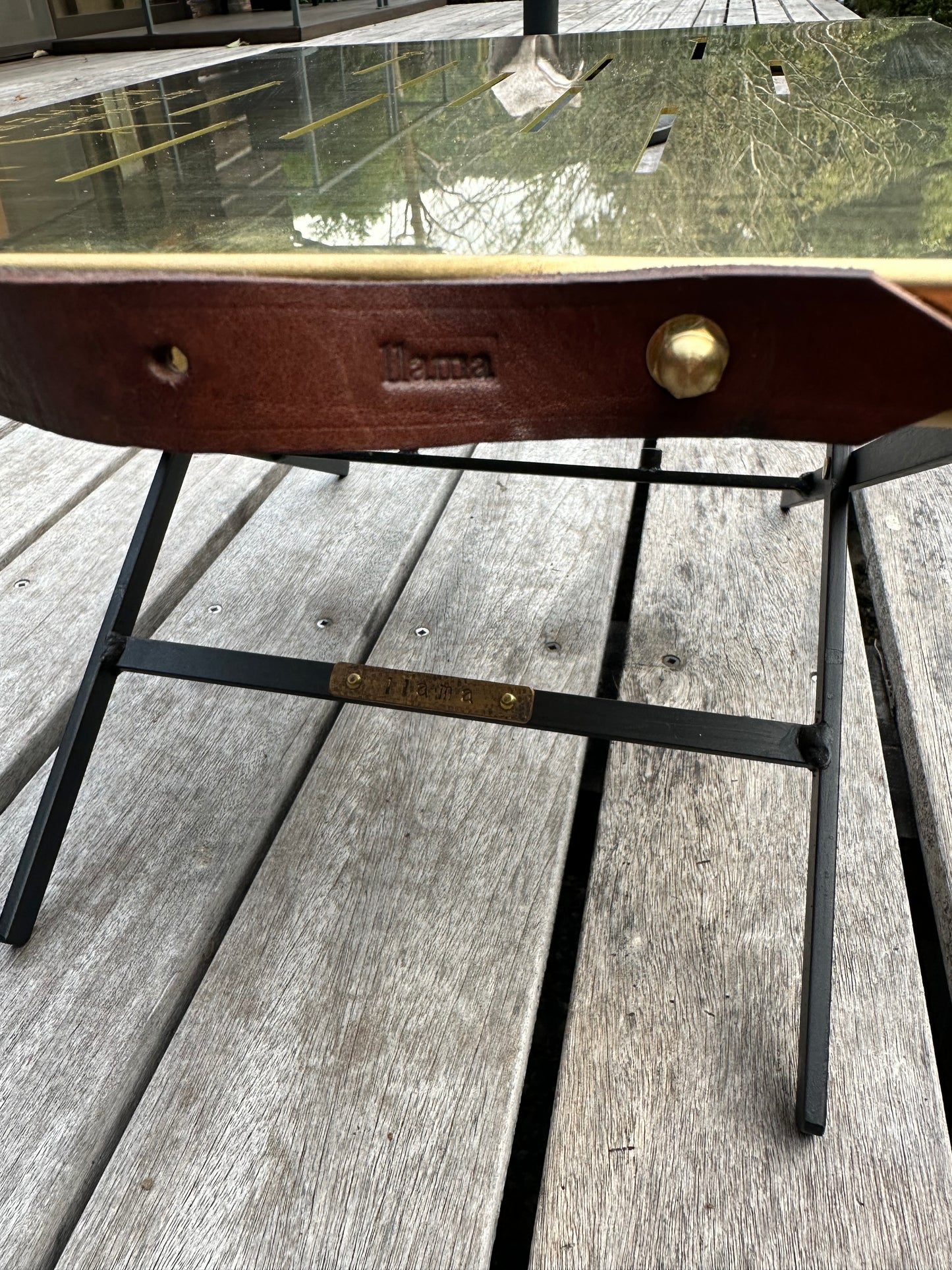 【ご予約・数量限定ダブルネーム】llama × MOTHER アウトドアテーブル “Revolution Nine”